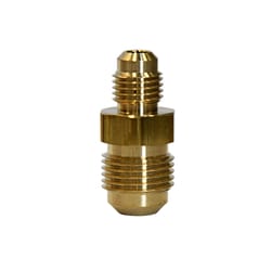 ATC 3/8 in. Flare X 1/4 in. D Flare Yellow Brass Reducing Union