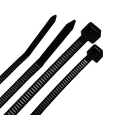 Steel Grip 4 and 8 in. L Black Cable Tie 200 pk