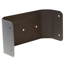 Amerimax 2.44 in. H X 4.625 in. W X 1.75 in. L White Aluminum Downspout Bracket