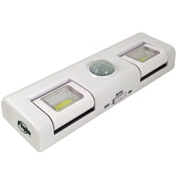 Flipo 6.25 in. L White Battery Powered COB Under Cabinet Light Strip 200 lm