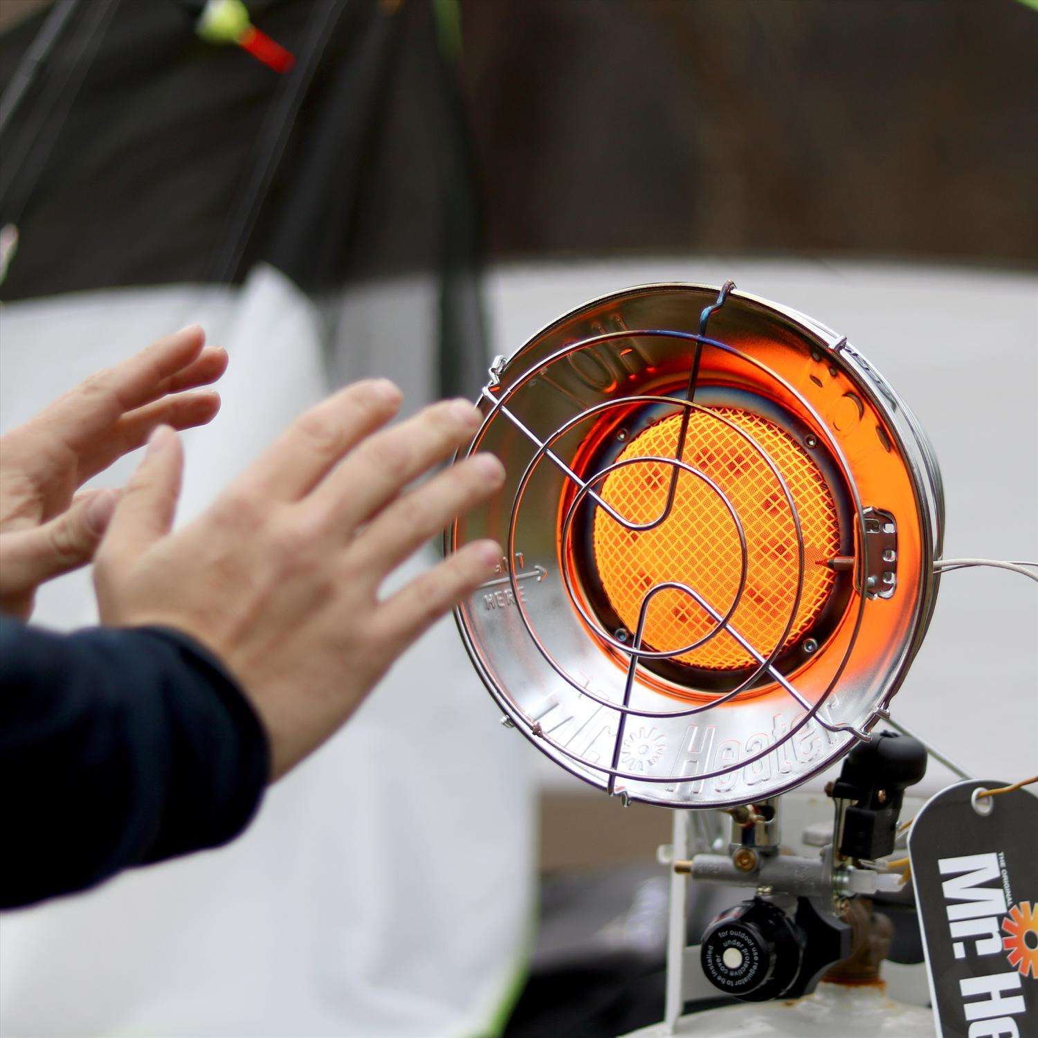 Portable Heater Mr Heater Propane Tank Attachment Heater 15000 Btu