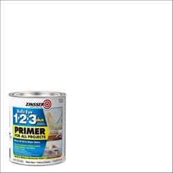 Zinsser Bulls Eye 123 Plus White Water-Based Acrylic Primer 1 qt