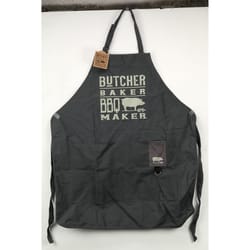 Open Road Brands Butcher Baker BBQ Maker 2 pocket Navy Canvas Apron