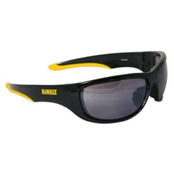 DeWalt Dominator Safety Glasses Silver Lens Black Frame 1 pc