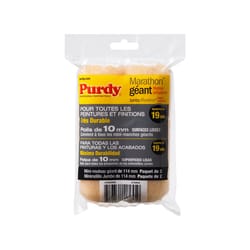 Purdy Marathon Nylon/Polyester 4.5 in. W X 3/8 in. Jumbo Mini Paint Roller Cover 2 pk