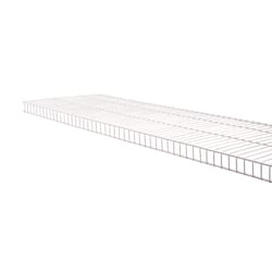 Rubbermaid 8 in. W X 16 in. L Steel Linen Shelf