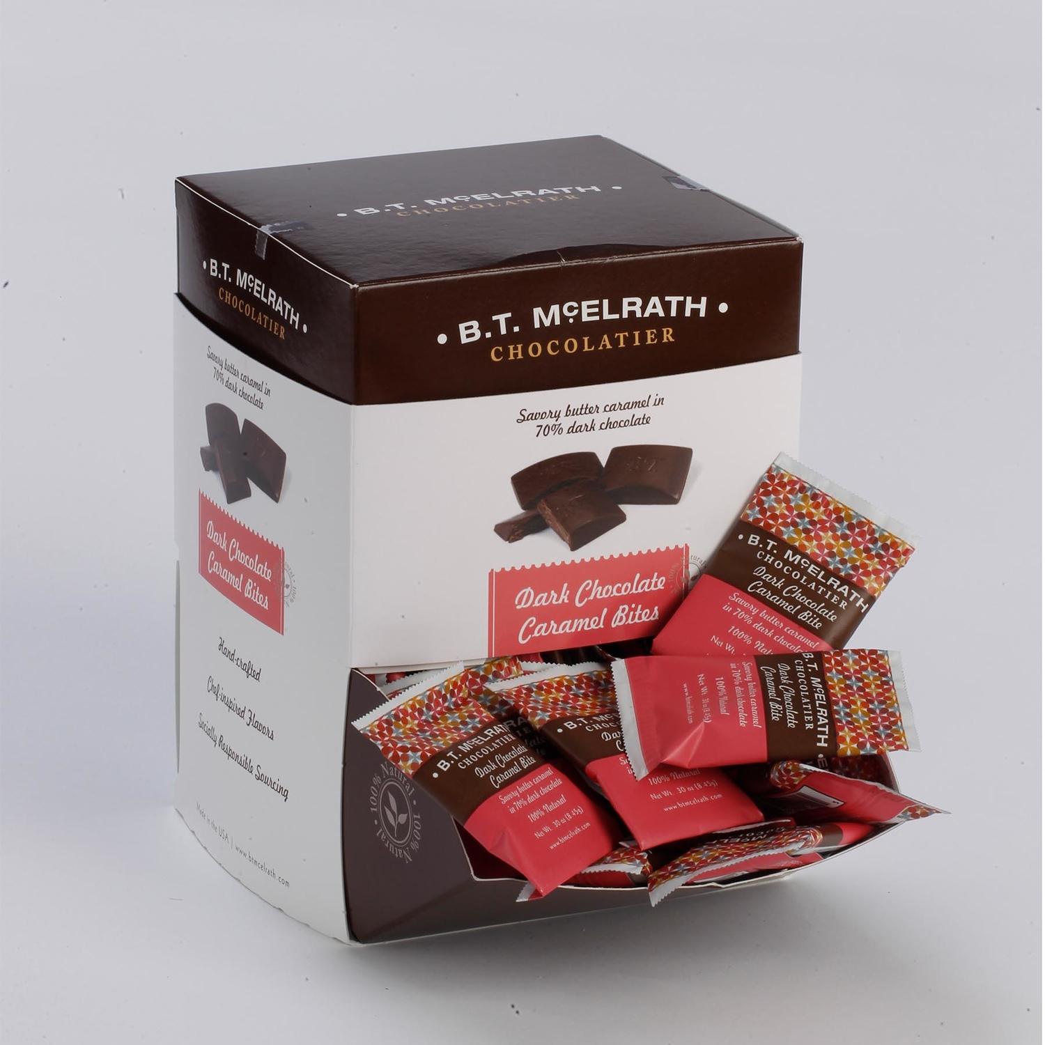 B.T. McElrath Dark Chocolate/Salted Butter Caramel Chocolate Candies 0. ...