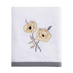 Avanti Linens Marielle White Cotton Floral Hand Towel 1 pc