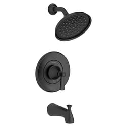 American Standard Glenmere Matte Black Tub and Shower Faucet