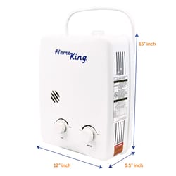 Flame King 1.32 gal 34,000 BTU Propane Tankless Water Heater