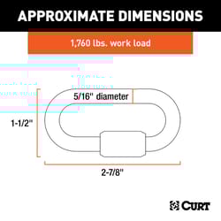 CURT 5/16 in. Quick Link
