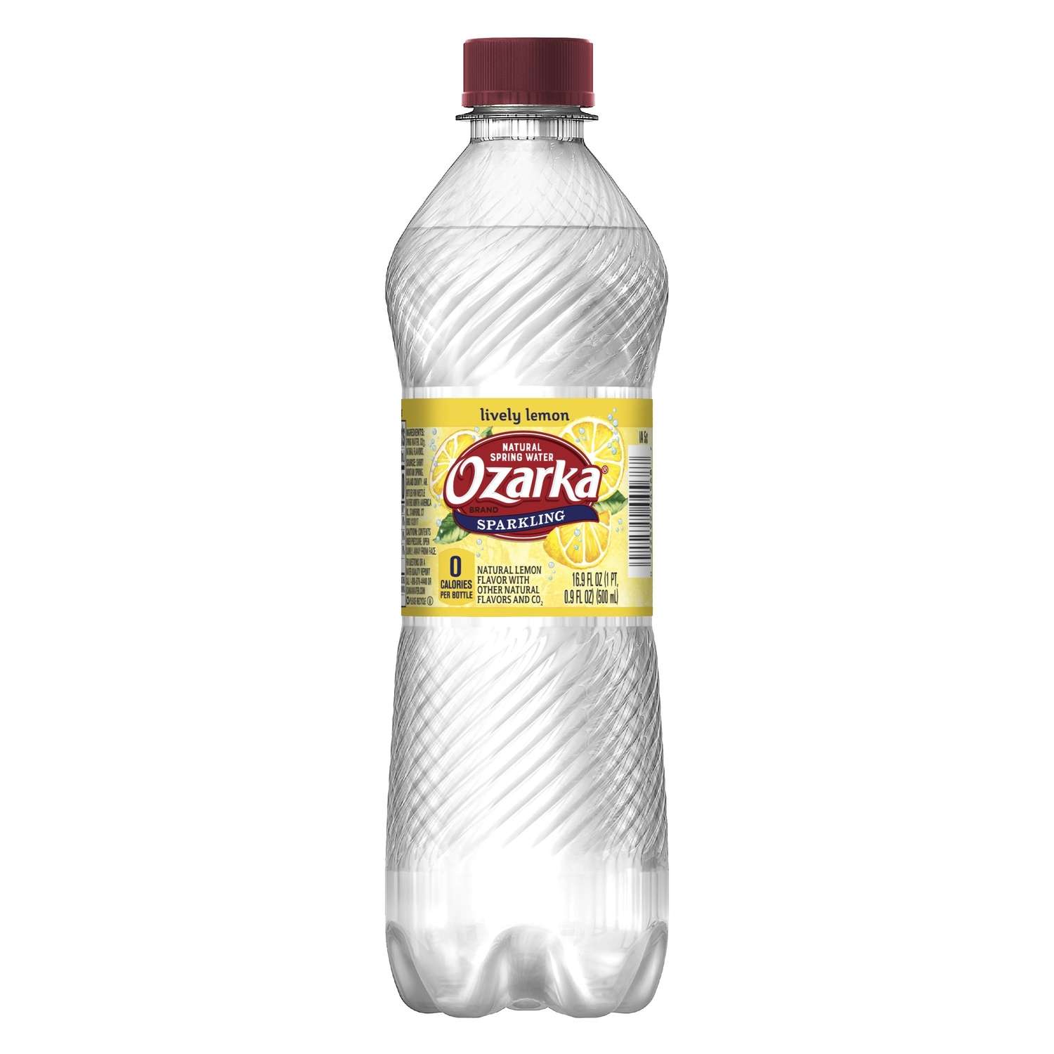 Nestle Waters Ozarka Lemon Sparkling Spring Water 16.9 oz 1 pk Ace