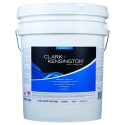 Clark+Kensington Eggshell Tint Base Ultra White Base Premium Paint Interior 5 gal