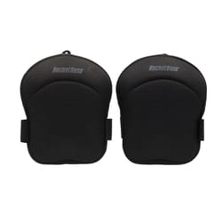 Bucket Boss 2 in. L X 7 in. W Foam/Polyester Knee Pads Black