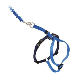 PetSafe Come with me kitty Royal Blue HArness & Leash Nylon Cat Leash and Harness Large
