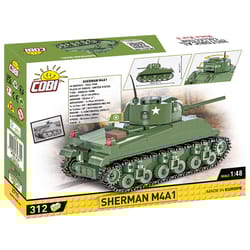 COBI Sherman M4A1 Tank Block Set Green 312 pc