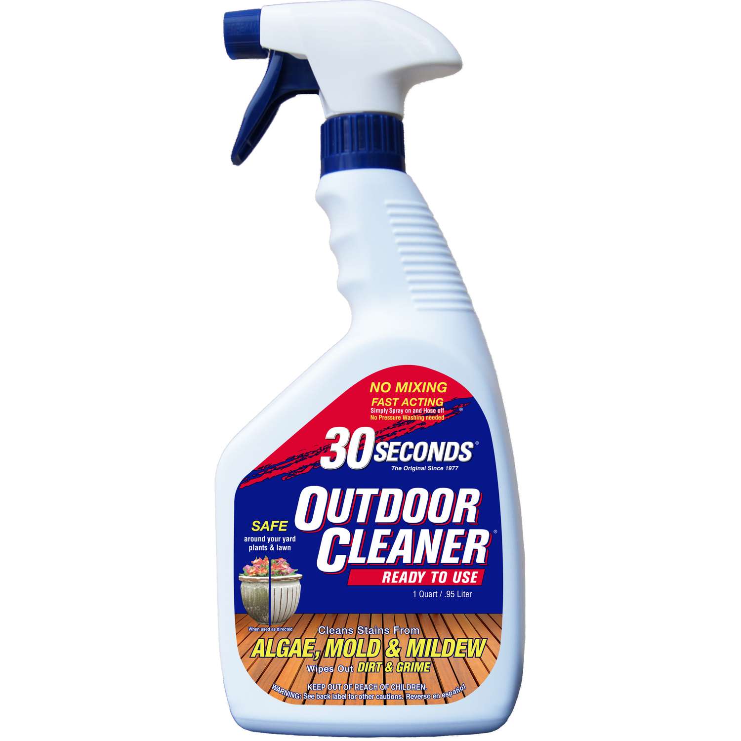 30 SECONDS Outdoor Algae, Mold, Mildew Cleaner 1 qt. Ace Hardware