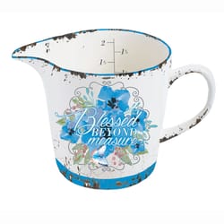 Divinity Blessed Beyond Measure Ceramic White Measuring Cup