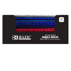 Bazic Products 11.25 in. W X 8.5 in. L No. 2 Assorted Padded Envelope 1 pk
