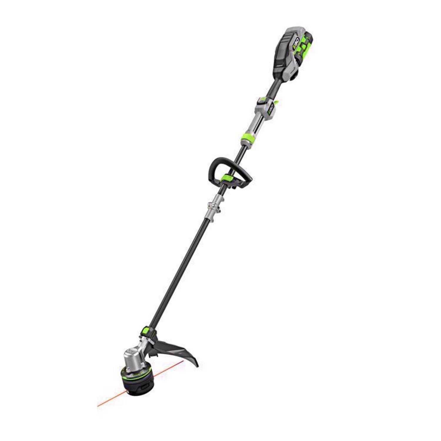 EGO Power+ Line IQ with Powerload ST1623T 16 in. 56 V Battery String Trimmer Kit (Battery Charger) W/ TELESCOPIC SHAFT 4.0 AH BATTERY