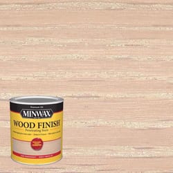 Minwax Wood Finish Semi-Transparent Simply White Oil-Based Penetrating Wood Finish 1 qt