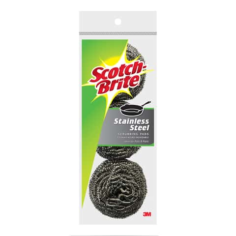 Scotch-Brite Heavy Duty Scour Pads, 3 Scouring Pads 