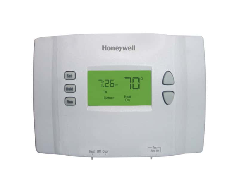 Honeywell Heating and Cooling Push Buttons Programmable Thermostat ...