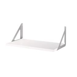 Dolle Lite .75 in. H X 23.6 in. W X 9.8 in. D White Wood Shelf Kit