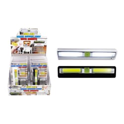 Diamond Visions 6 in. L Black or White Battery Powered COB Smart-Enabled Light Bar 200 lm