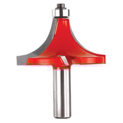 Freud 2-1/2 in. D X 1 in. X 3-1/8 in. L Carbide Rounding Over Router Bit