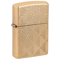 Zippo Gold Armor Pattern Lighter 2 oz 1 pk