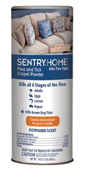 Sentry Home Powder Dog Flea Treatment 0.02% Pyriproxyfen, 0.10% Pyrethrins, 0.50% MGK 264 and 99.38%