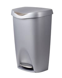 Umbra Brim Gray Wastebasket