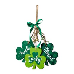 Glitzhome St.Patricks Hanging Sign MDF Wood 1 pk