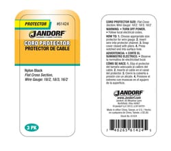 Jandorf 0.69 in. L Cord Protector 3 pk