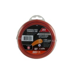 Ace Commercial Grade 0.095 in. D X 40 ft. L Trimmer Line