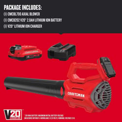 Craftsman V20 CMCBL700D1 90 mph 340 CFM Battery Handheld Blower Kit (Battery &amp; Charger)