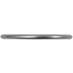 Laurey Tech Half Oval Cabinet Pull 3-3/4 in. Satin Chrome Silver 1 pk