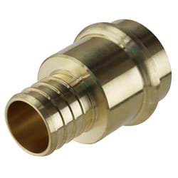 Apollo PEX 1 in. PEX Barb in to X 1 in. D Press Brass Adapter