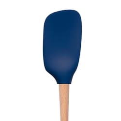 Tovolo Flex-Core Deep Indigo Silicone/Wood Spoonula