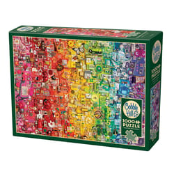 Cobble Hill Colorful Rainbow Jigsaw Puzzle 1000 pc