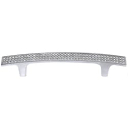 MNG Bellagio Traditional Bar Cabinet Pull 5-1/16 in. Polished Chrome Silver 1 pk