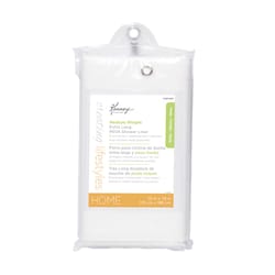 Kenney 78 in. H X 70 in. W White Shower Curtain Liner PEVA