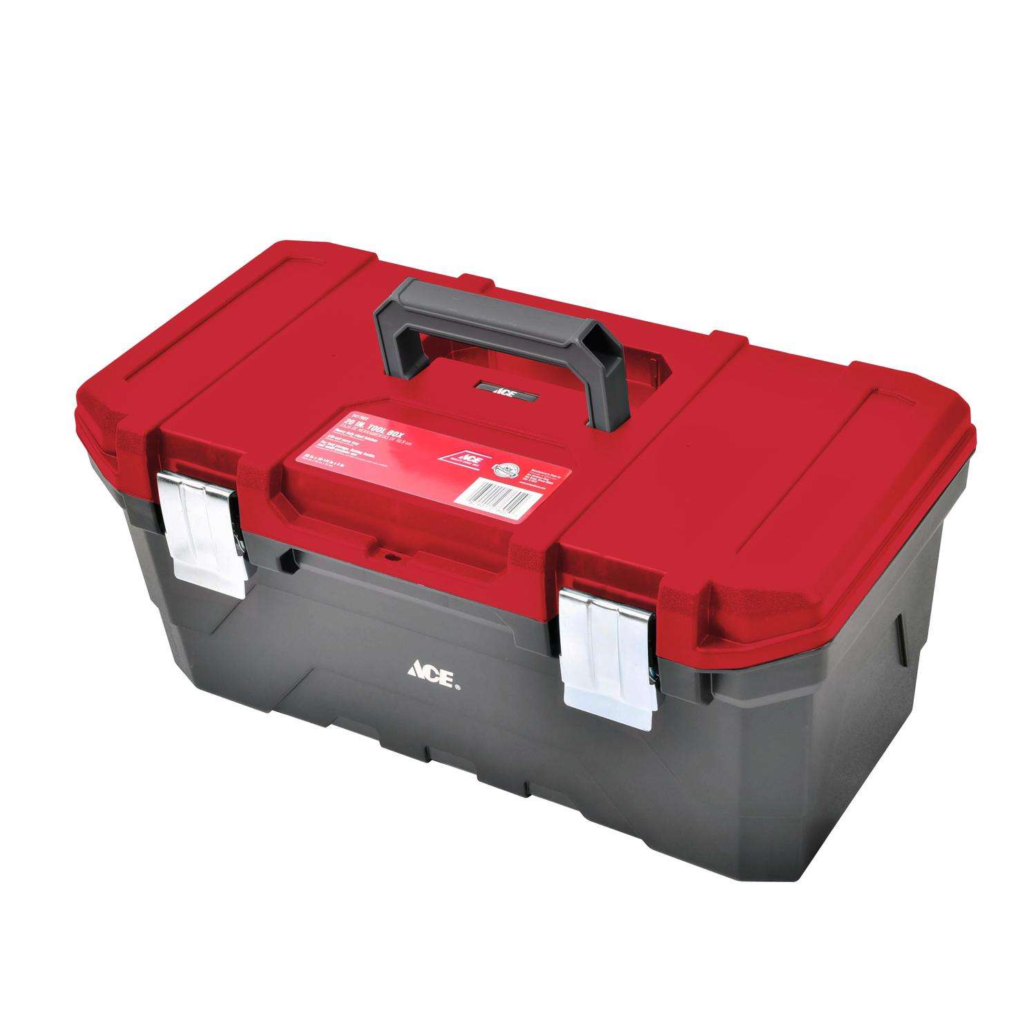 Iron Stanley One Touch Tool Box, 13 Inch