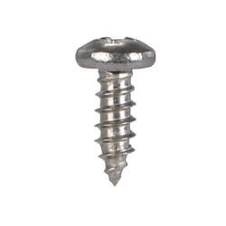 HILLMAN No. 6 X 3/8 in. L Phillips Pan Head Sheet Metal Screws 100 pk