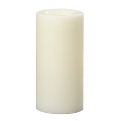 Sterno Home Cream No Scent Premier Pillar Candle