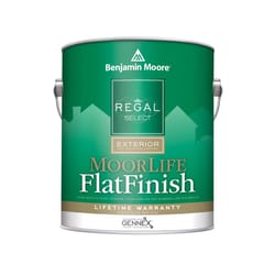 Benjamin Moore Regal Select Flat Tintable Base Base 4 Paint Exterior 1 gal