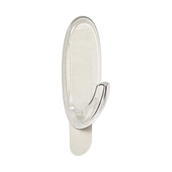 3M Command Medium Plastic Hook 1.625 in. L 2 pk