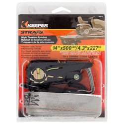 Keeper Performance Engineered 14 ft. L Multicolored Tie Down 500 lb 1 pk