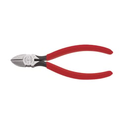 Klein Tools 6.125 in. Plastic/Steel Standard Diagonal Cutting Pliers